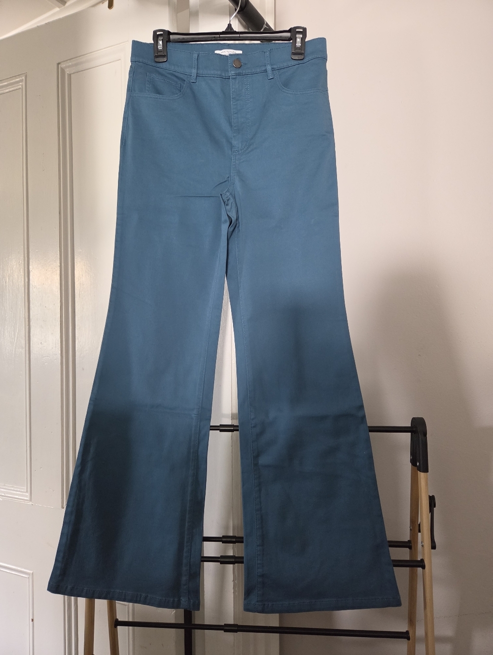 Ann Taylor Teal Wide-Leg Women’s Jeans